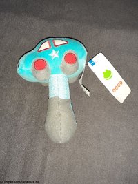 Aanvulling webshop | Pluche Rammelaar auto